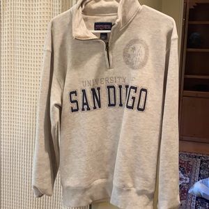 university of san diego half zip
